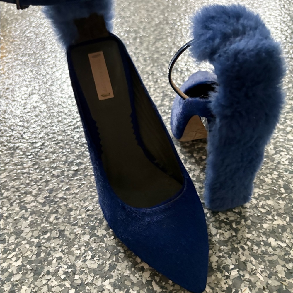 Reed Krakoff Blue Heels Fashionable Design